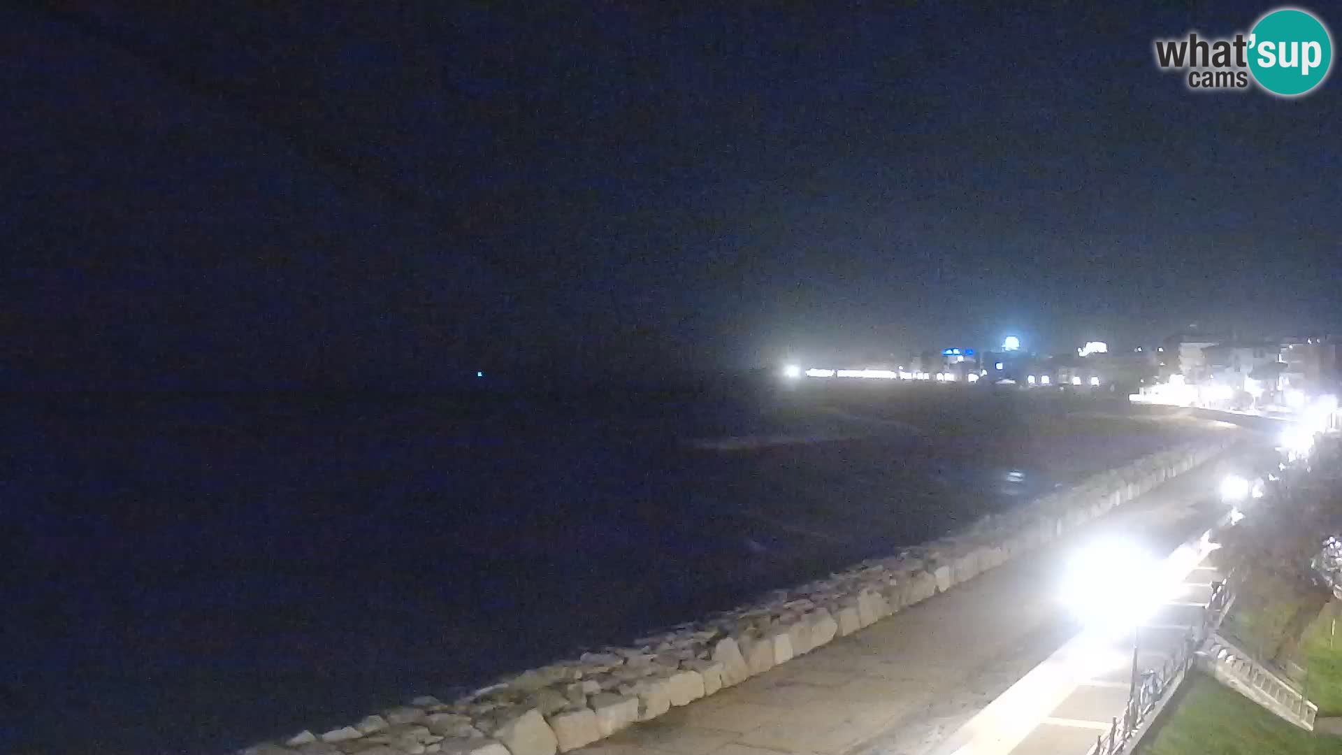 Webcam Caorle Ponente – Vue depuis les Marinai di Caorle