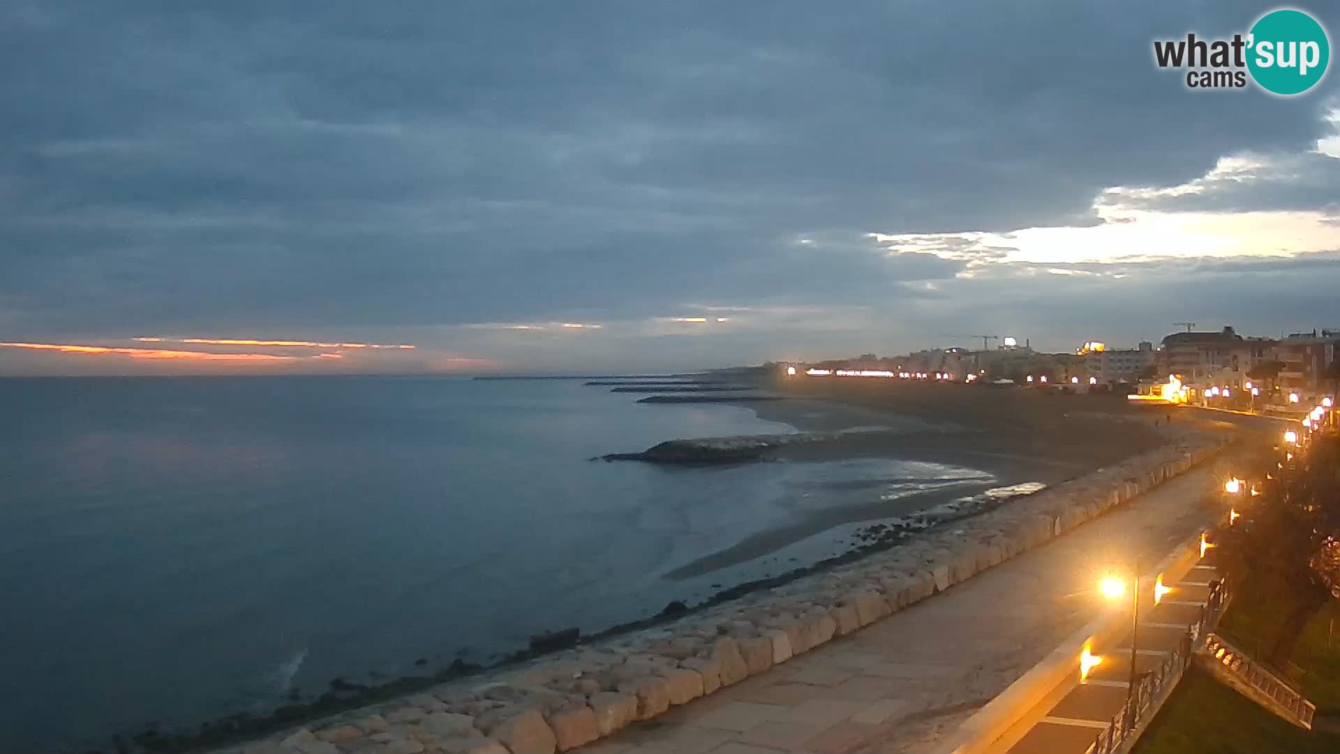 Kamera Caorle Ponente – Pogled iz “Marinai di Caorle”