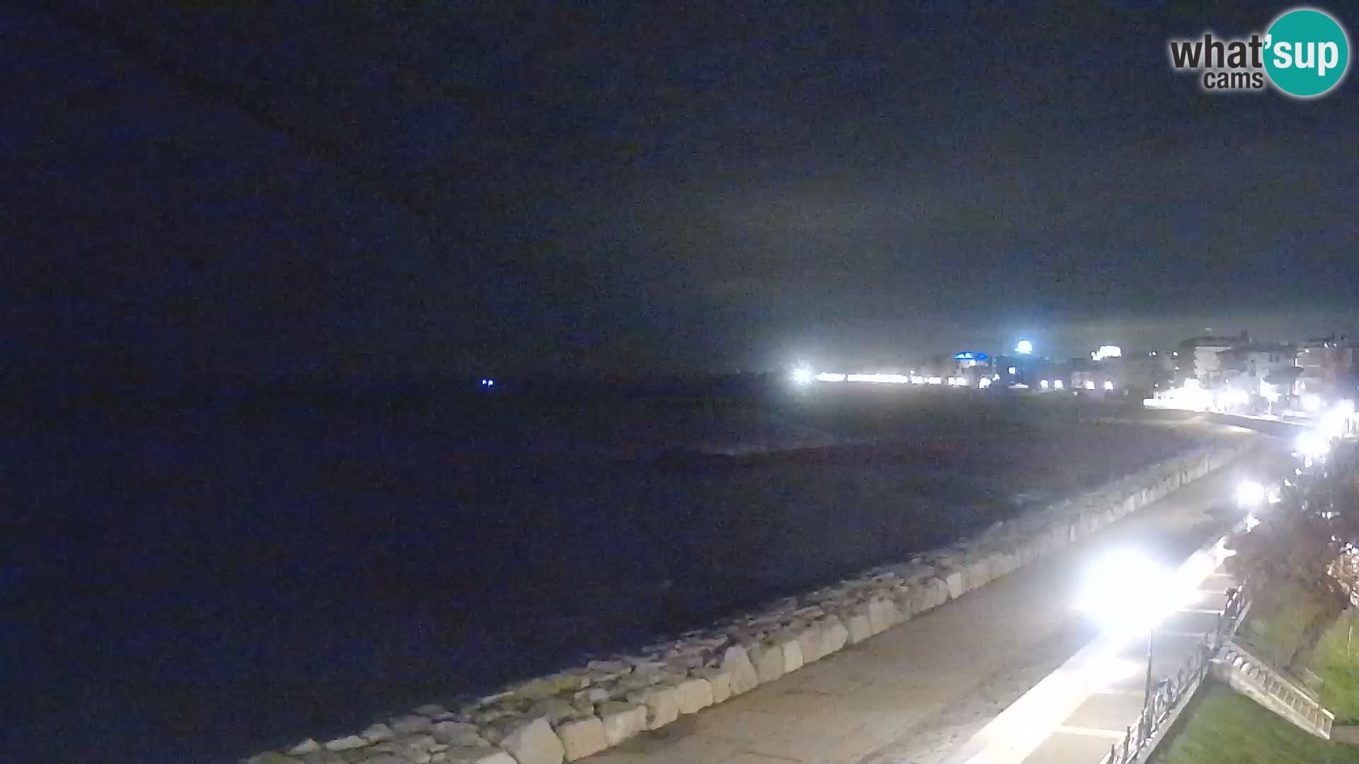 Webcam Caorle Ponente – Vue depuis les Marinai di Caorle