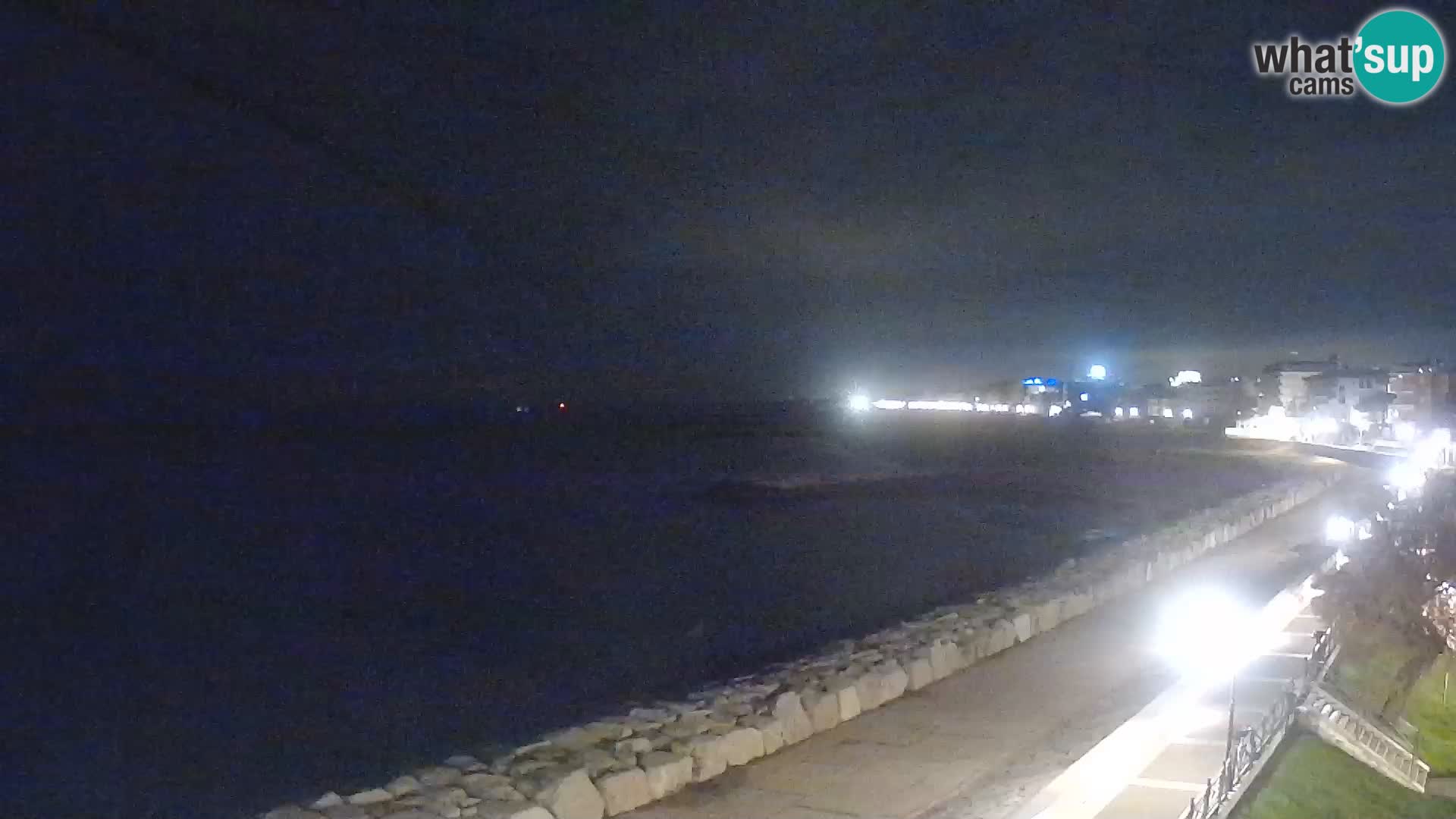 Webcam Caorle Ponente – Vue depuis les Marinai di Caorle