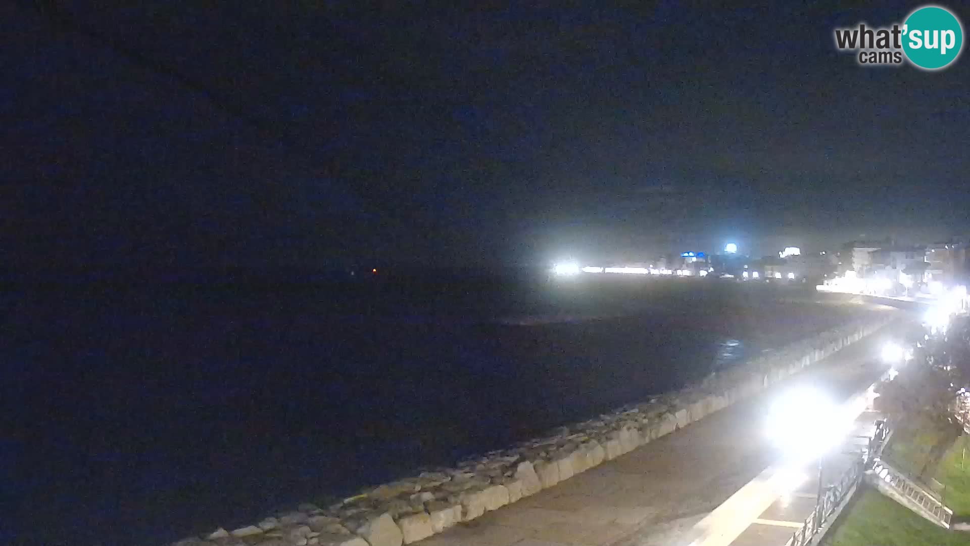 Webcam Caorle Ponente – Vue depuis les Marinai di Caorle