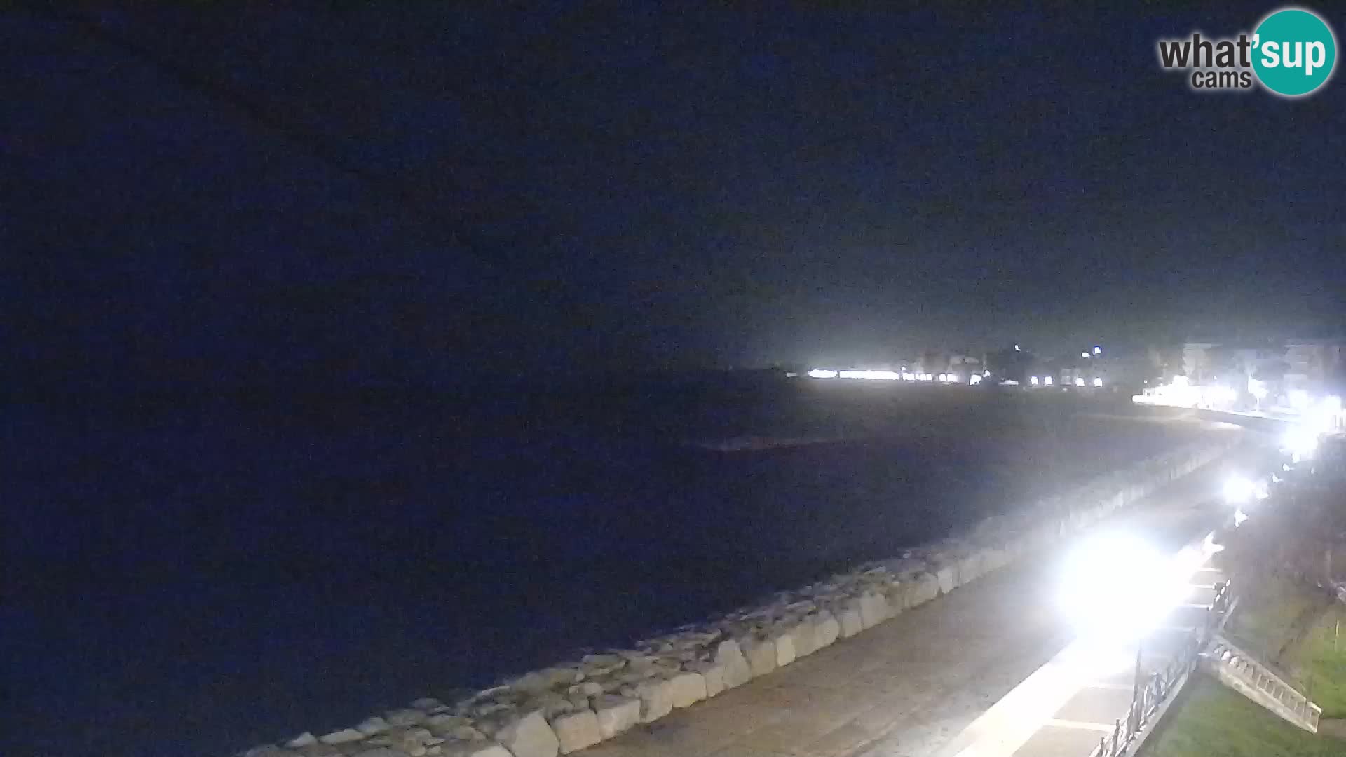 Webcam Caorle Ponente – Vue depuis les Marinai di Caorle