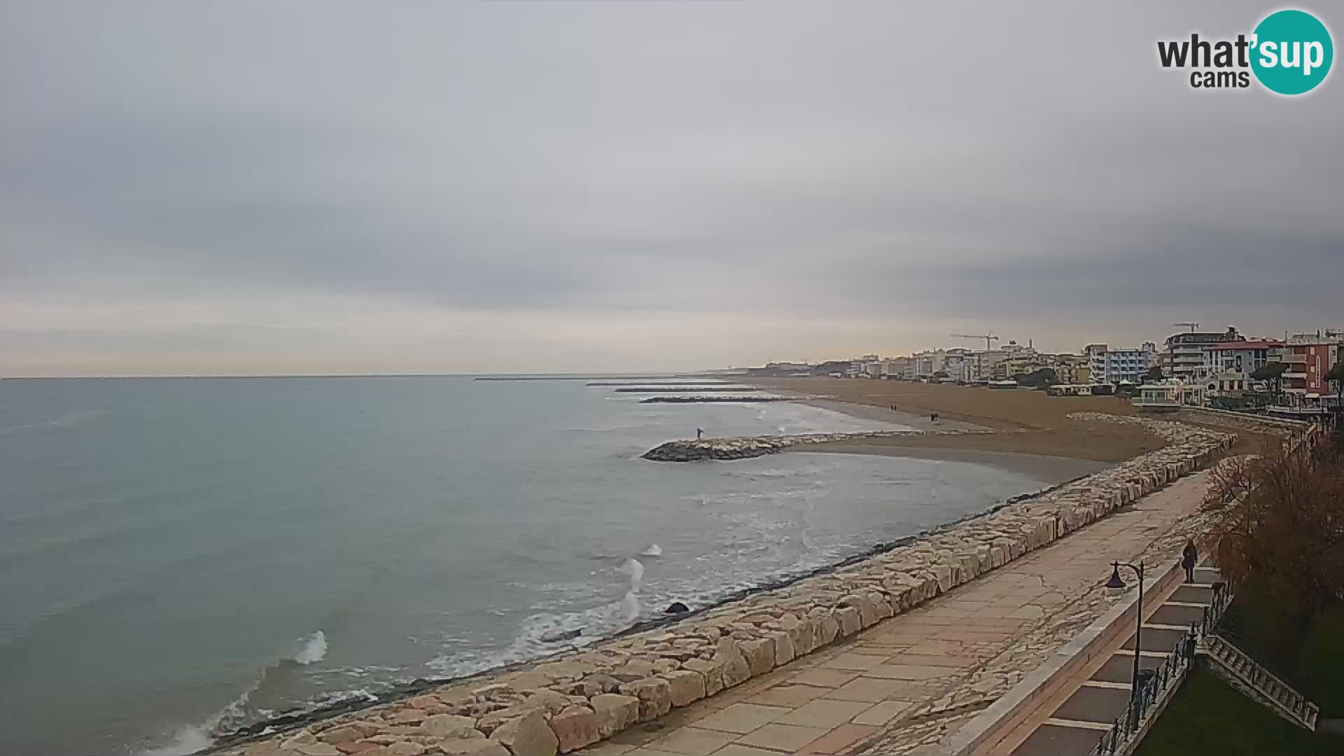 Webcam Caorle Ponente – panorama dall’ASS. Marinai di Caorle
