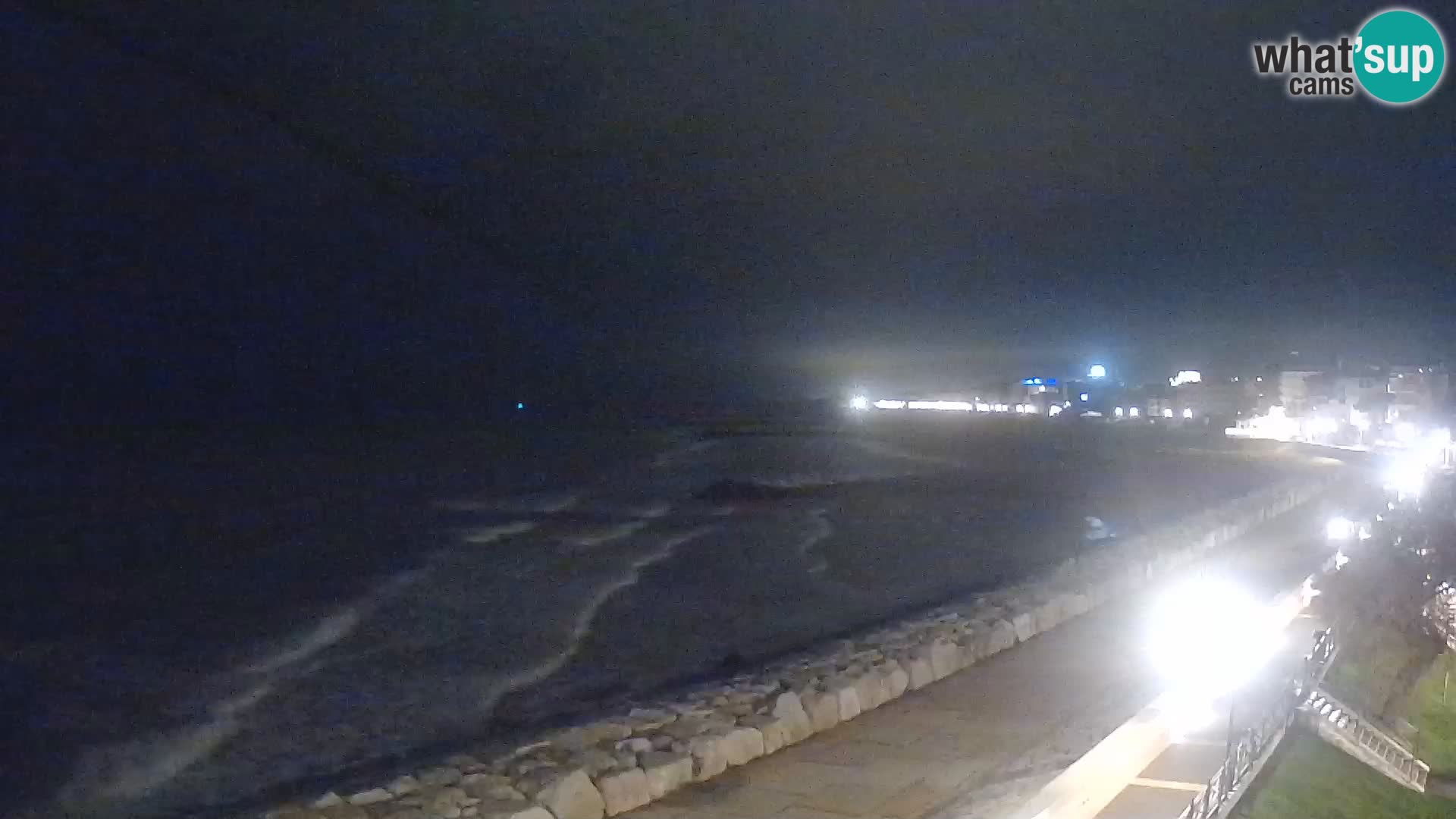 Webcam Caorle Ponente – Blick von Marinai di Caorle