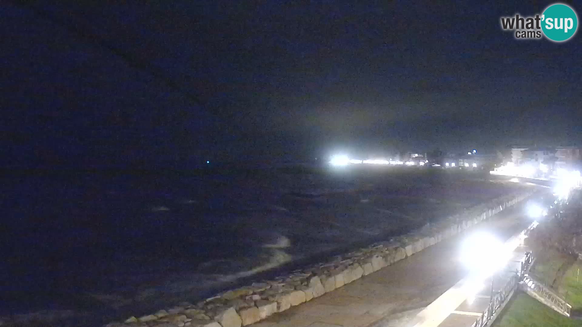 Webcam Caorle Ponente – Blick von Marinai di Caorle