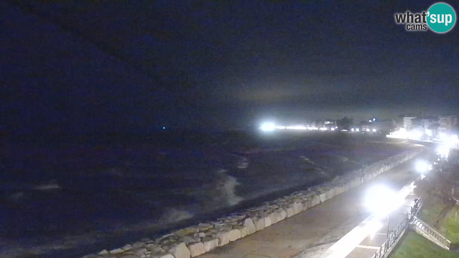 Webcam Caorle Ponente – Vue depuis les Marinai di Caorle