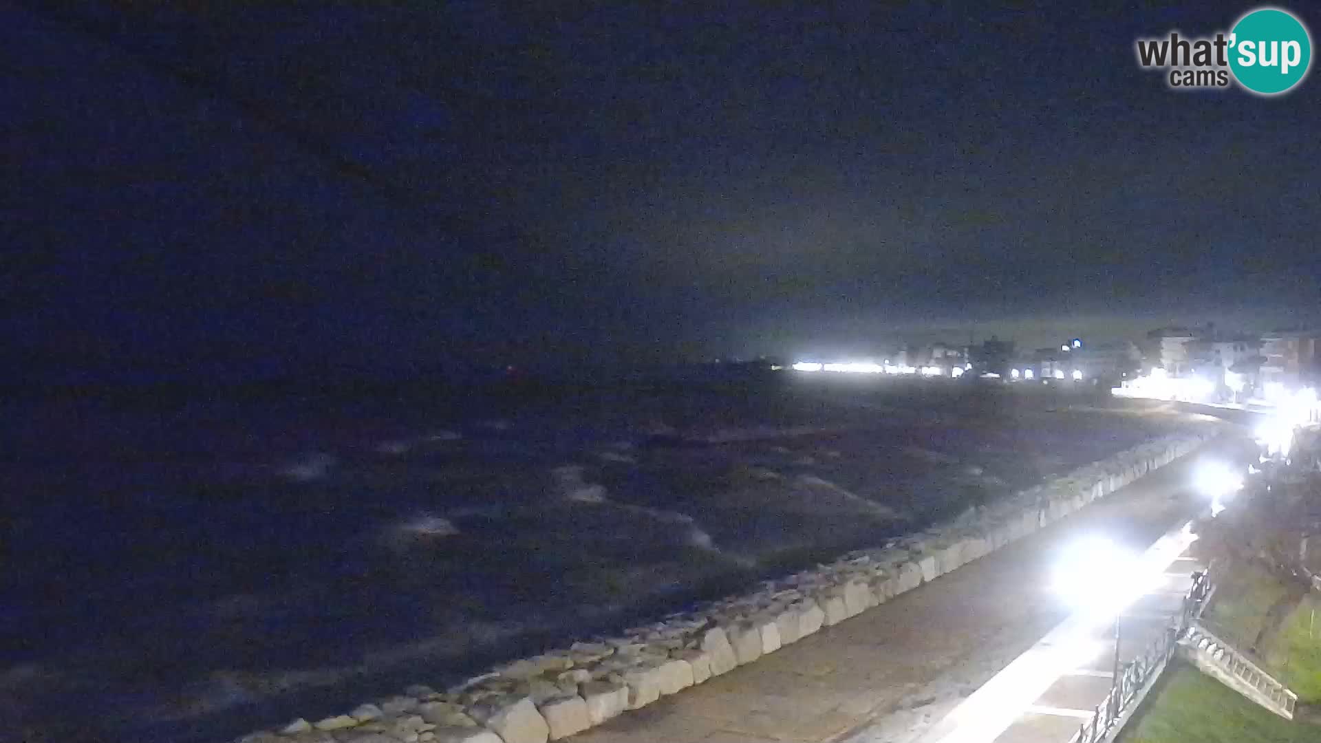 Webcam Caorle Ponente – Vue depuis les Marinai di Caorle