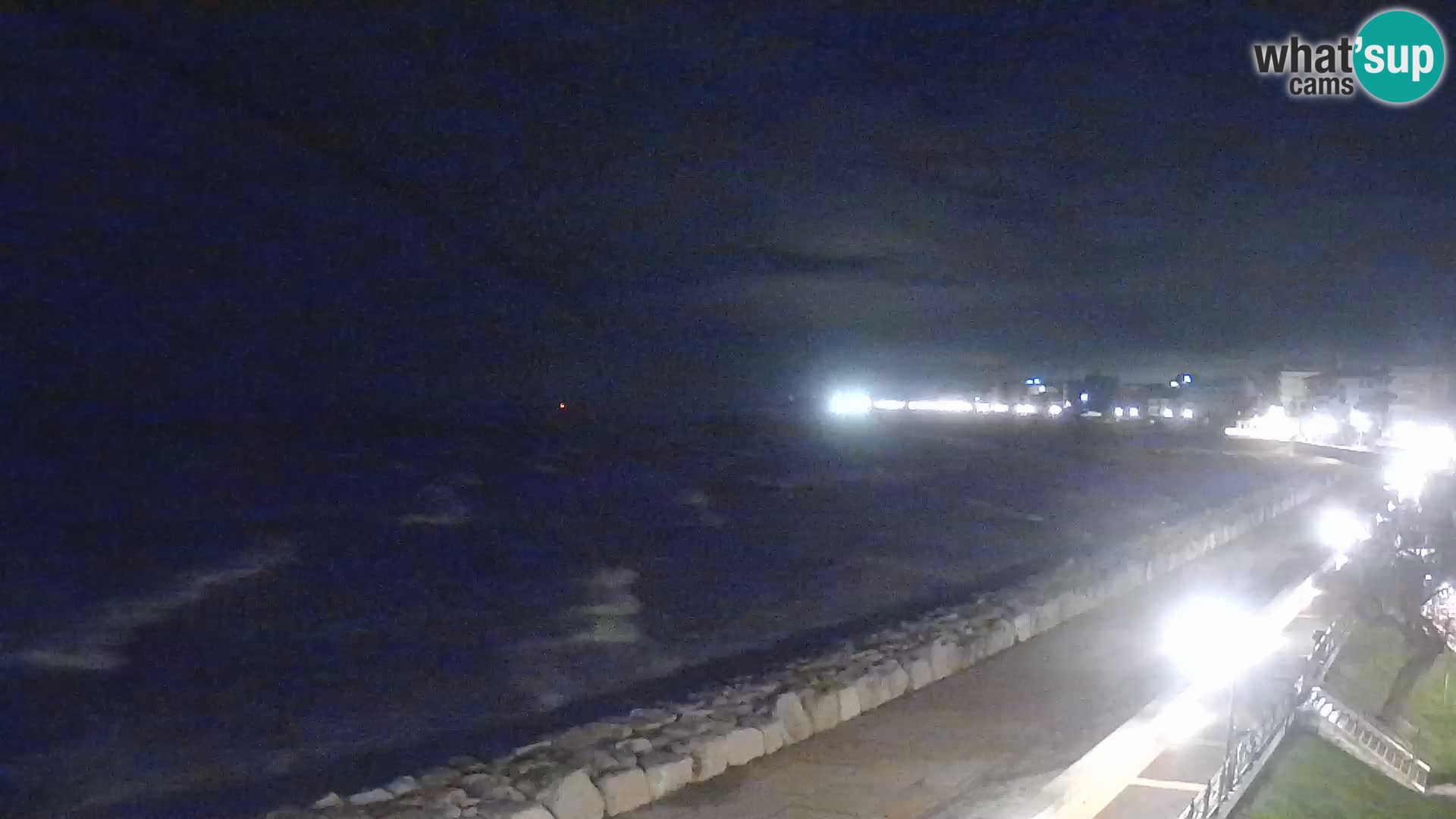 Webcam Caorle Ponente – Vue depuis les Marinai di Caorle