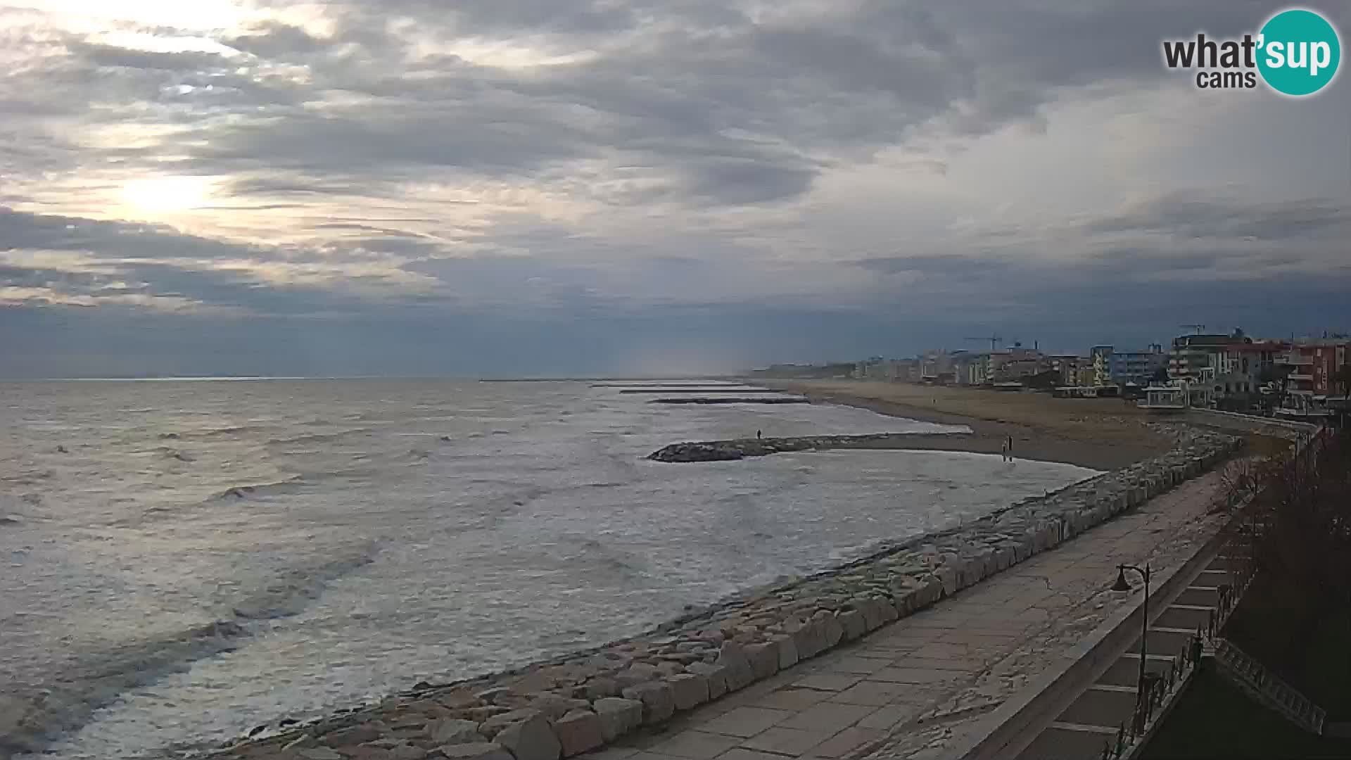 Webcam Caorle Ponente – View from Marinai di Caorle