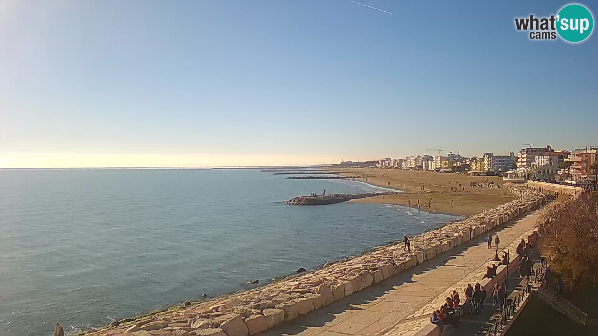Webcam Caorle Ponente – View from Marinai di Caorle