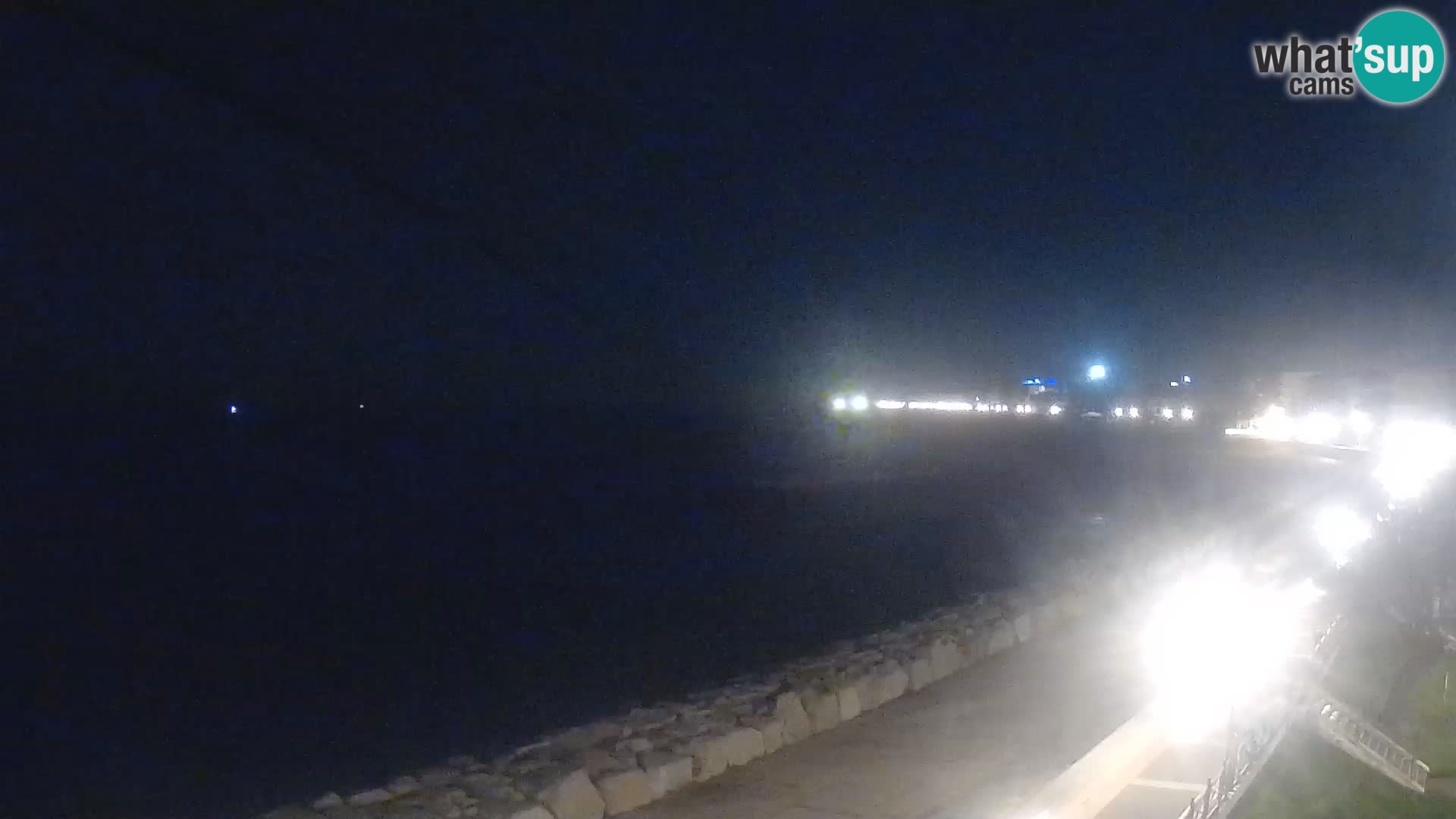 Webcam Caorle Ponente – Vue depuis les Marinai di Caorle