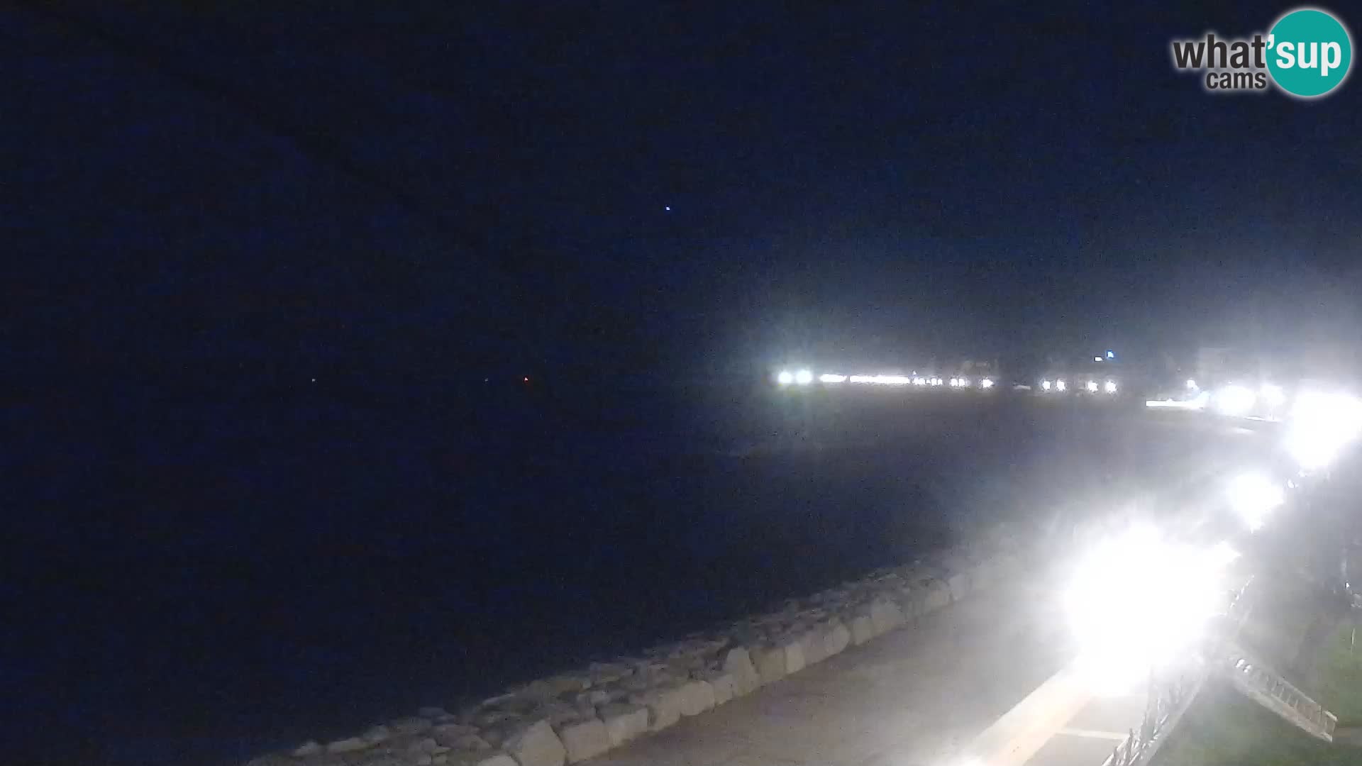 Webcam Caorle Ponente – Vue depuis les Marinai di Caorle