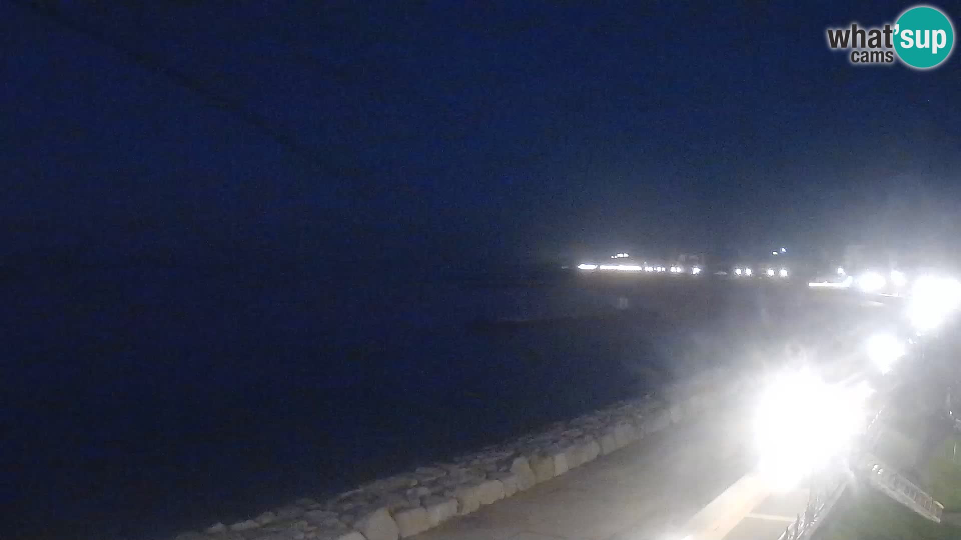 Webcam Caorle Ponente – Blick von Marinai di Caorle