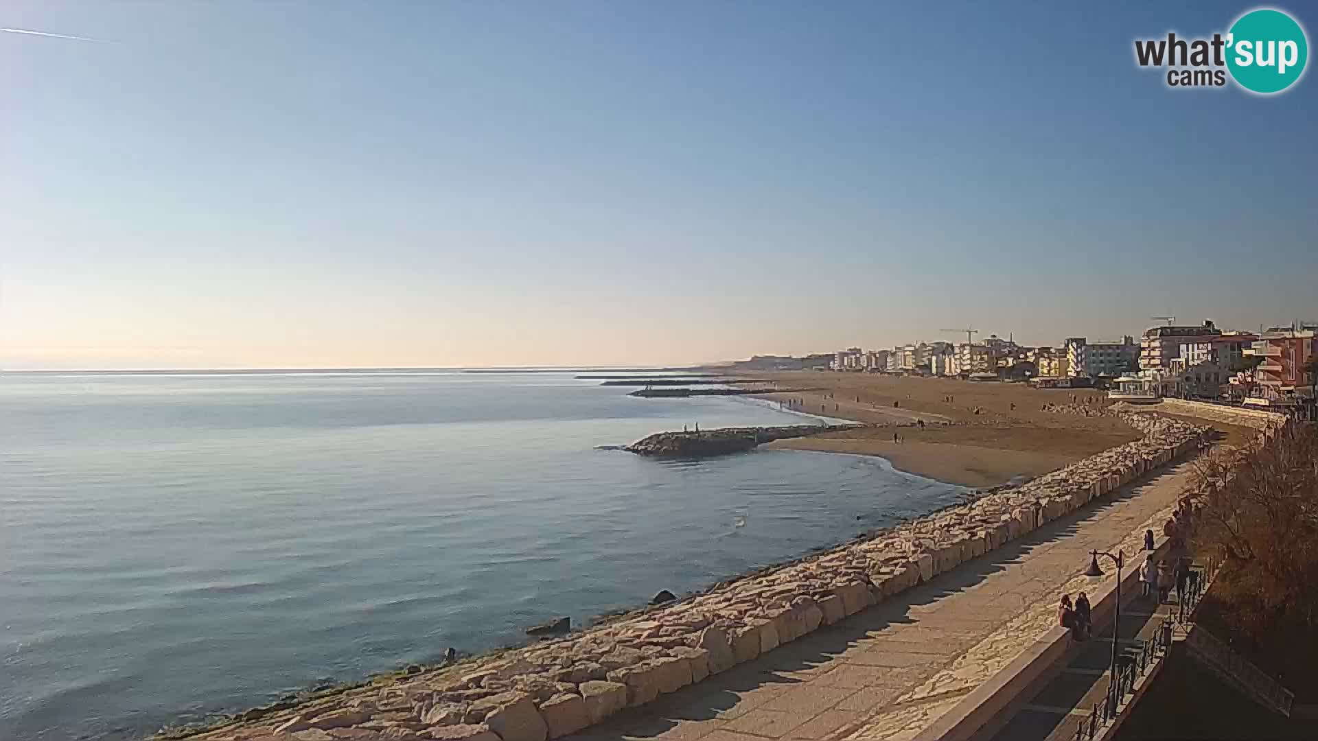 Webcam Caorle Ponente – View from Marinai di Caorle
