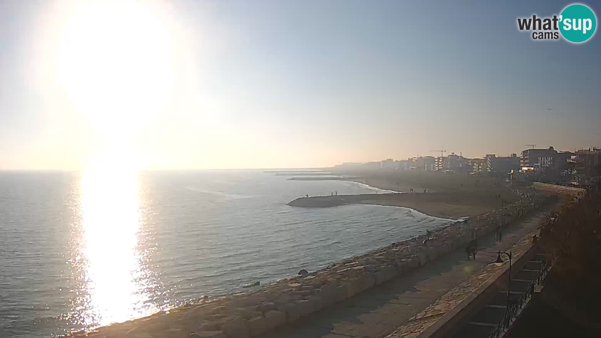 Webcam Caorle Ponente – View from Marinai di Caorle