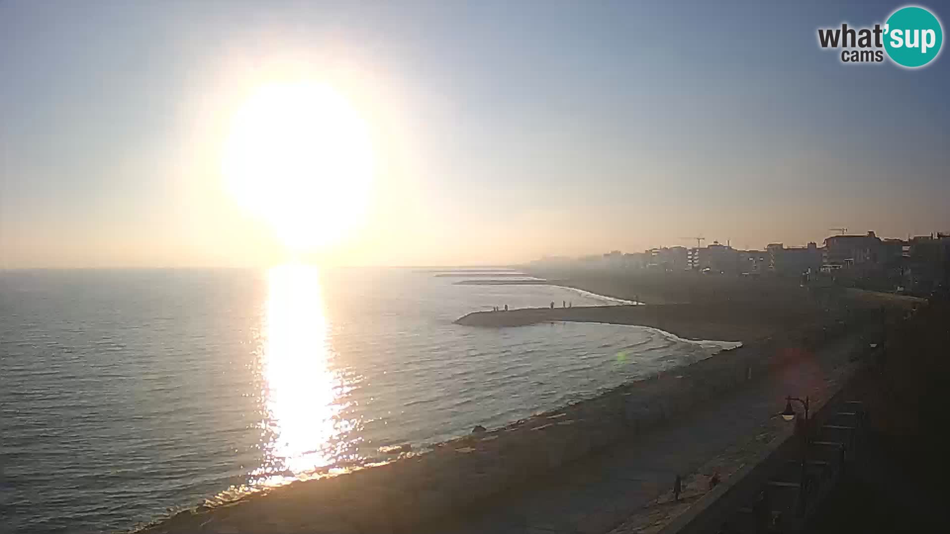 Webcam Caorle Ponente – View from Marinai di Caorle