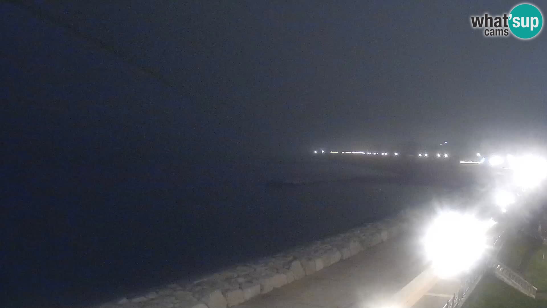 Webcam Caorle Ponente – Blick von Marinai di Caorle