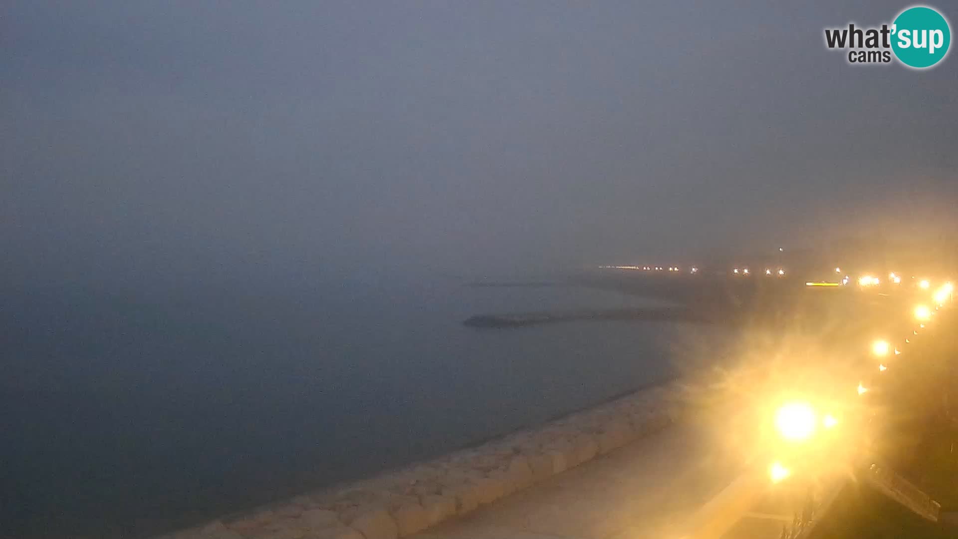 Webcam Caorle Ponente – Vue depuis les Marinai di Caorle
