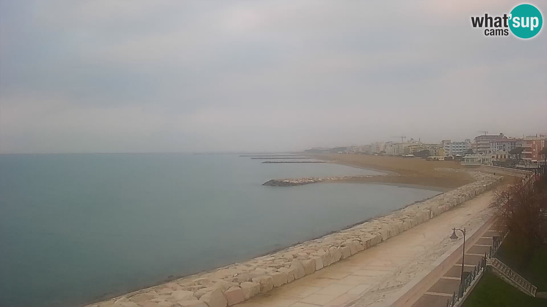 Webcam Caorle Ponente – Blick von Marinai di Caorle