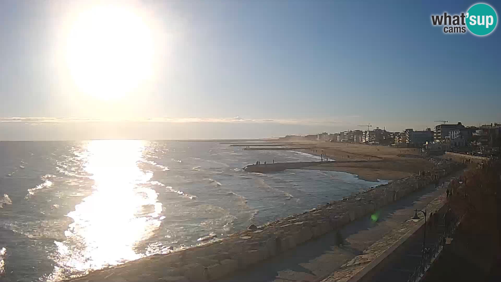Webcam Caorle Ponente – View from Marinai di Caorle