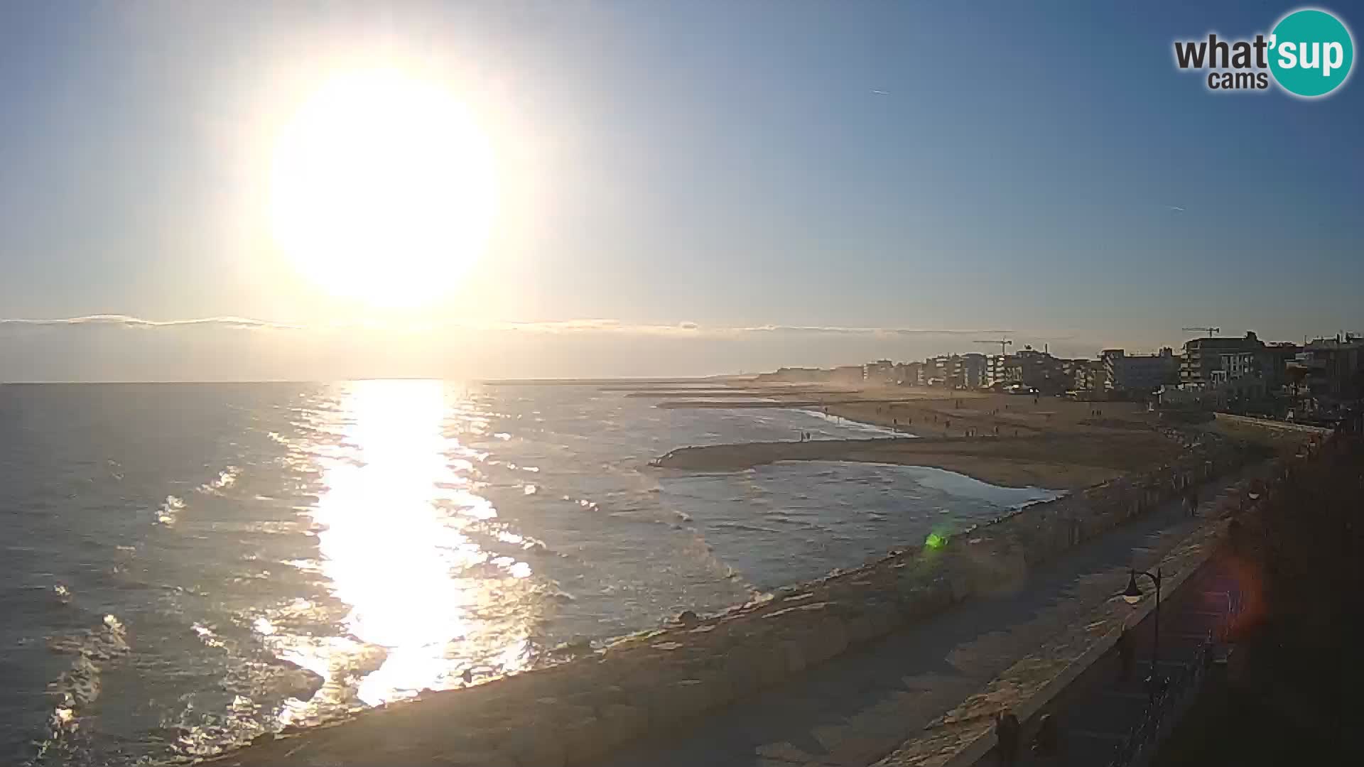Webcam Caorle Ponente – View from Marinai di Caorle