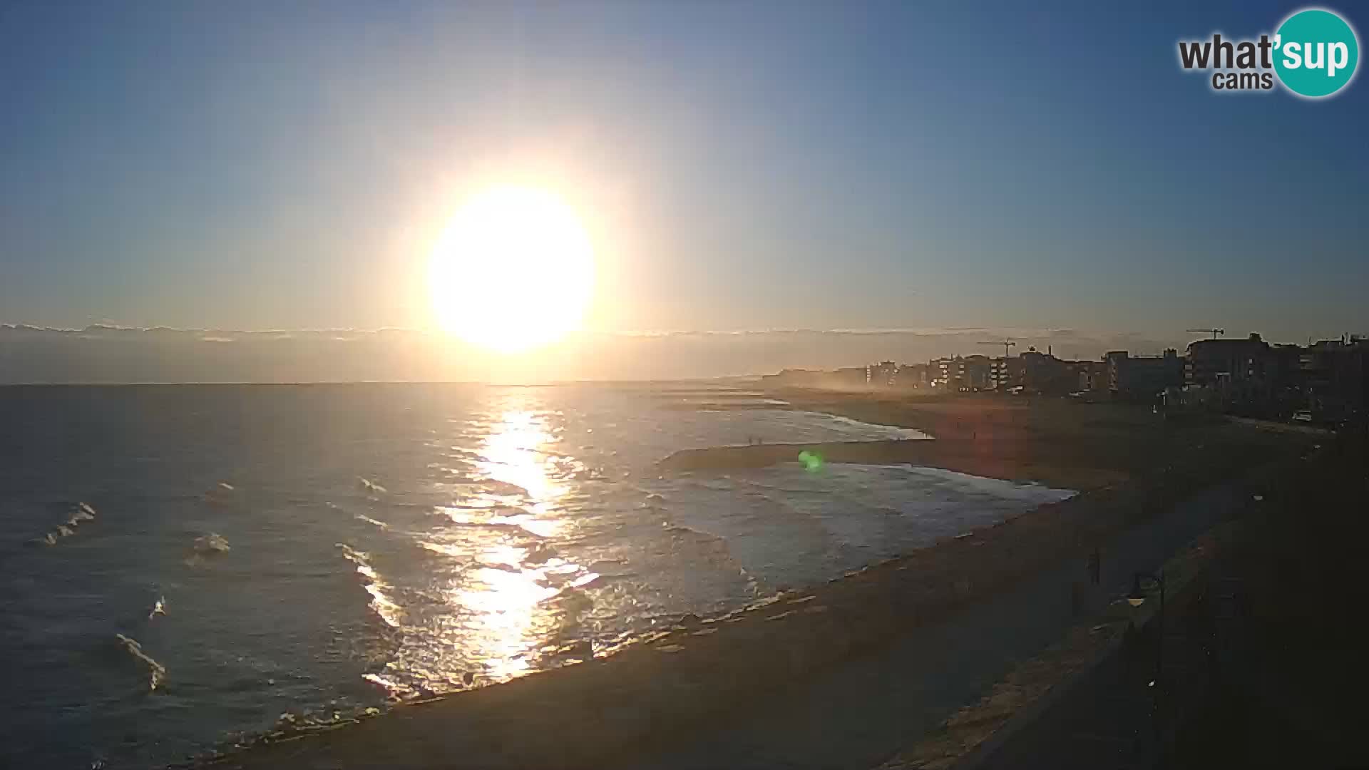 Webcam Caorle Ponente – View from Marinai di Caorle
