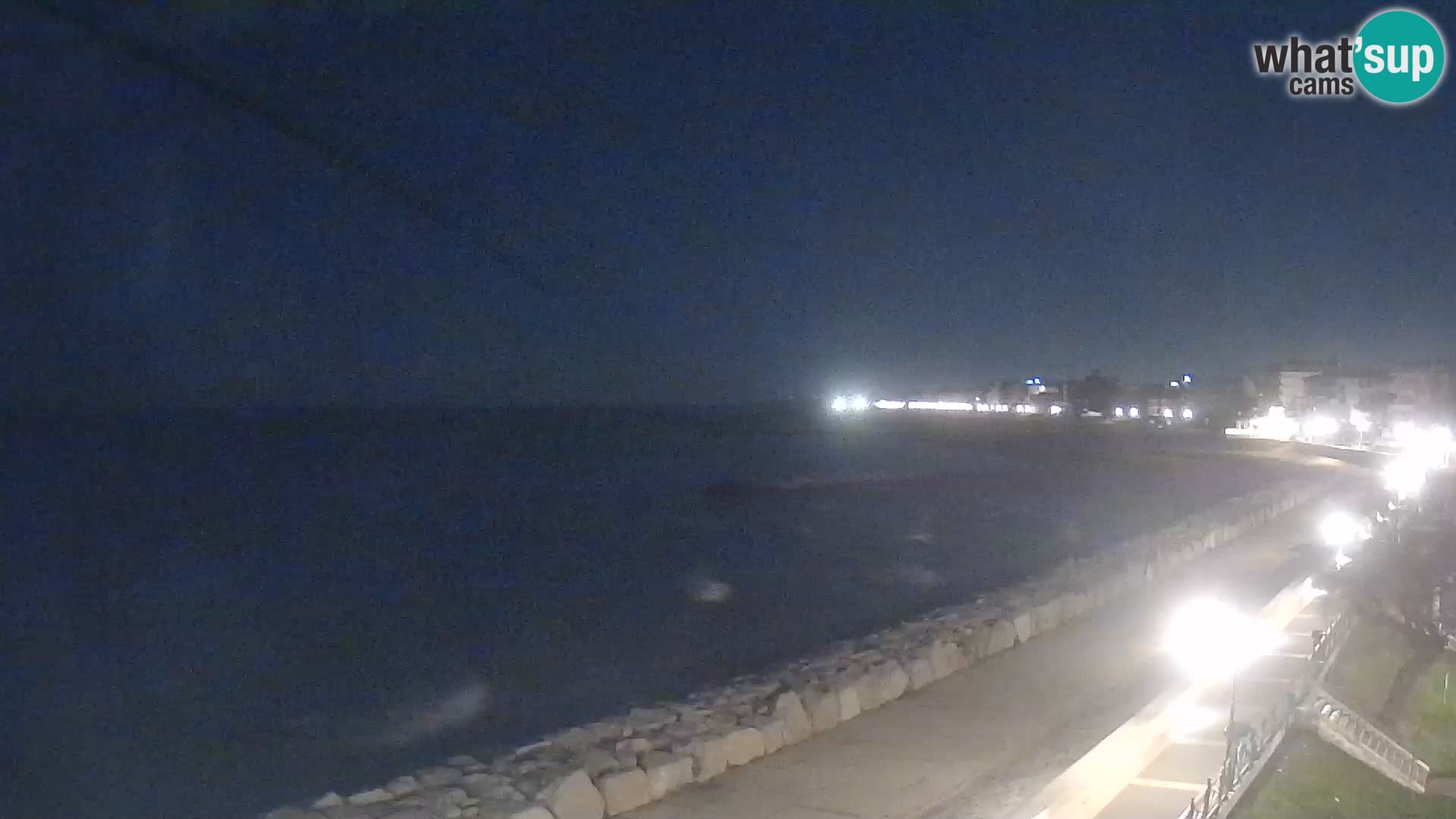 Webcam Caorle Ponente – Vue depuis les Marinai di Caorle