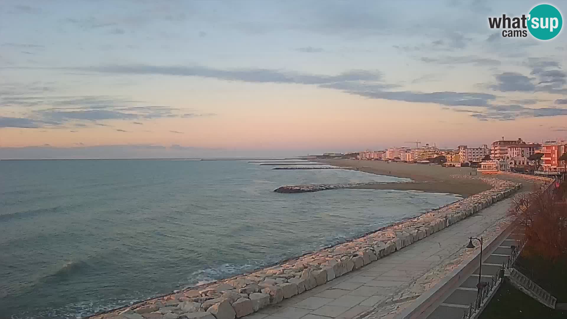 Webcam Caorle Ponente – View from Marinai di Caorle