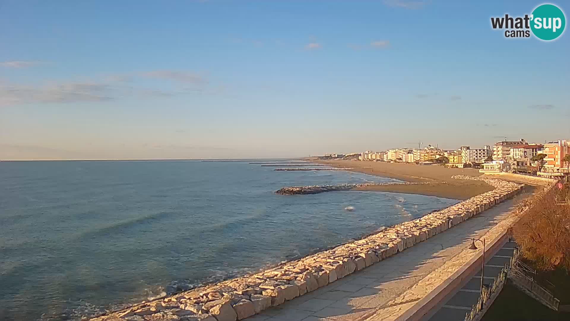 Webcam Caorle Ponente – View from Marinai di Caorle