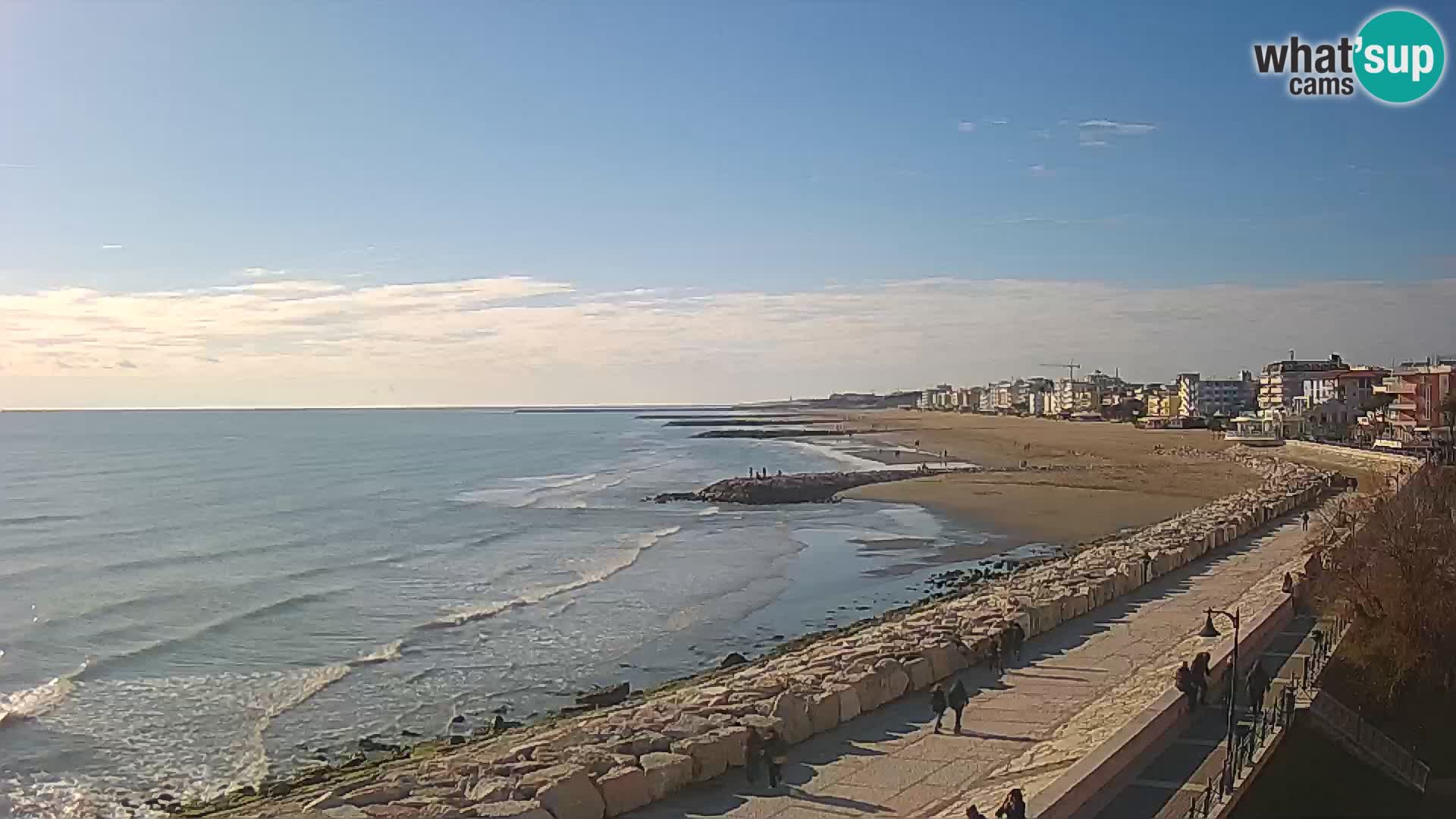 Webcam Caorle Ponente – Vista desde Marinai di Caorle