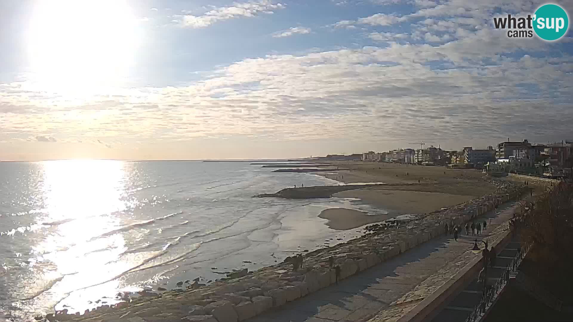 Kamera Caorle Ponente – Pogled iz “Marinai di Caorle”
