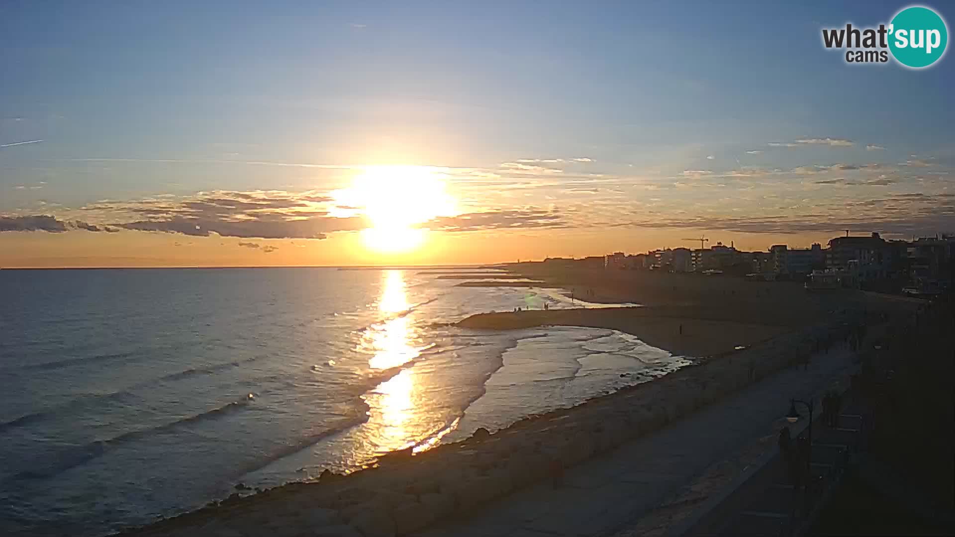 Webcam Caorle Ponente – Vista desde Marinai di Caorle