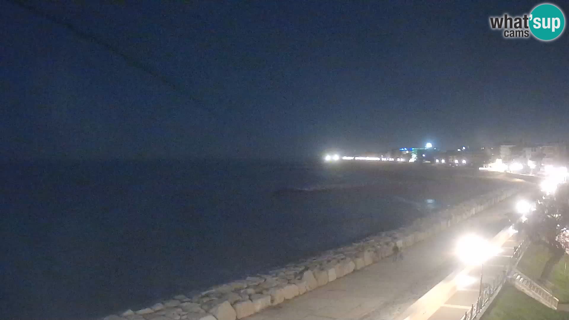 Webcam Caorle Ponente – Vue depuis les Marinai di Caorle