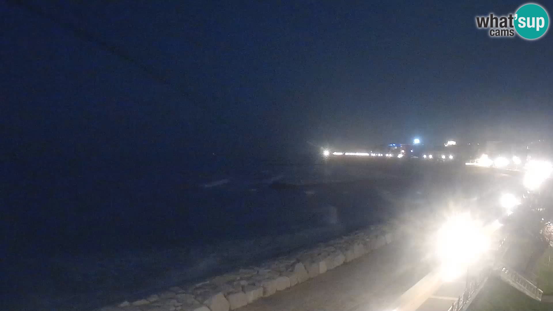 Webcam Caorle Ponente – Blick von Marinai di Caorle