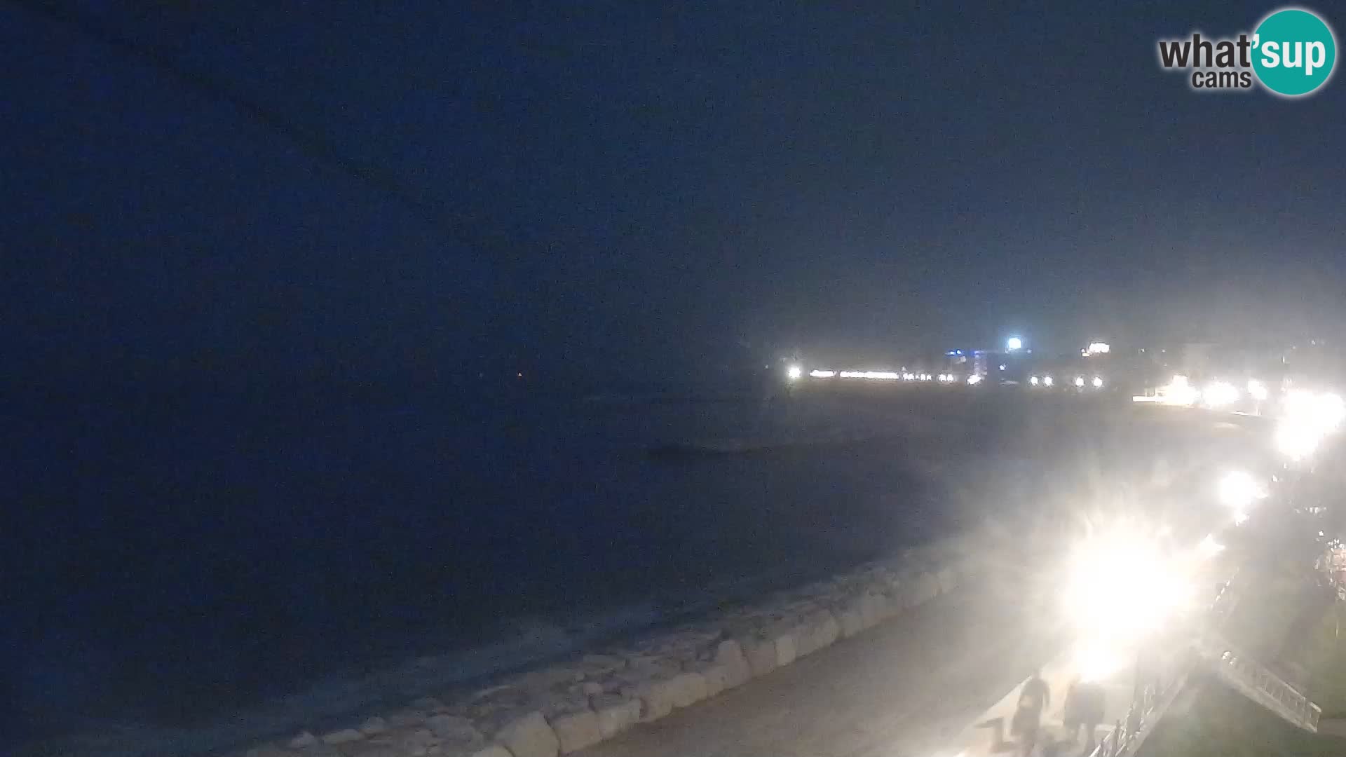 Webcam Caorle Ponente – Blick von Marinai di Caorle