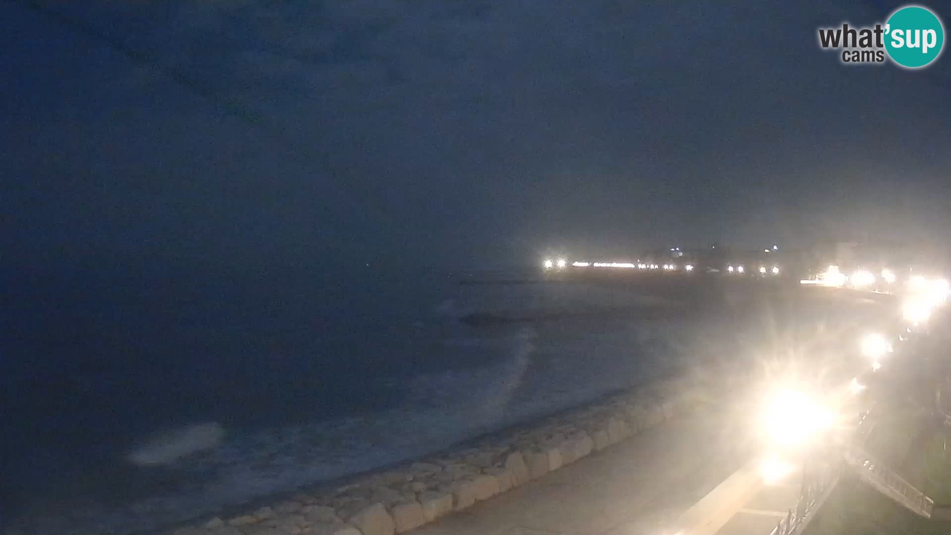 Webcam Caorle Ponente – Vue depuis les Marinai di Caorle