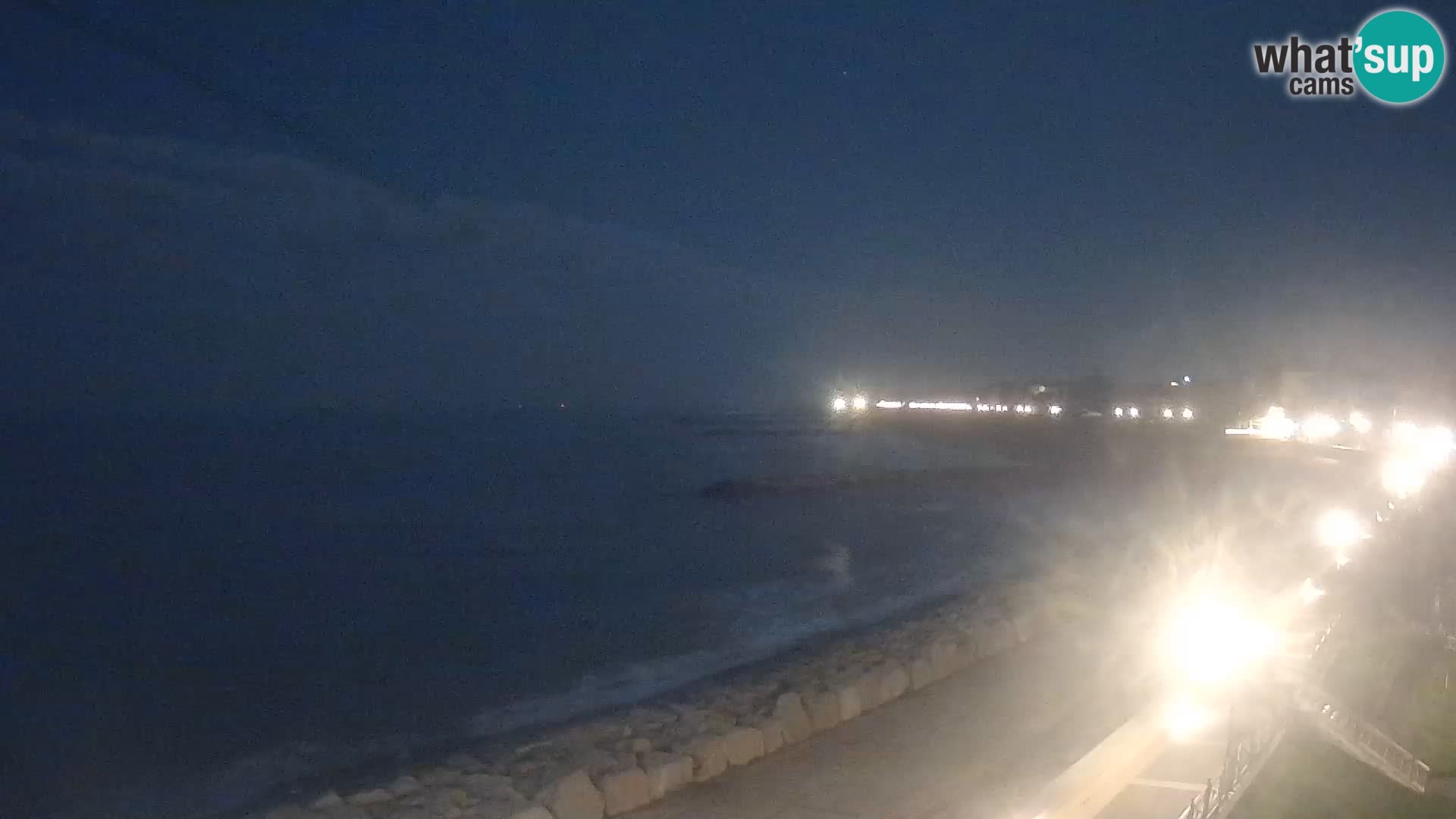 Webcam Caorle Ponente – Blick von Marinai di Caorle