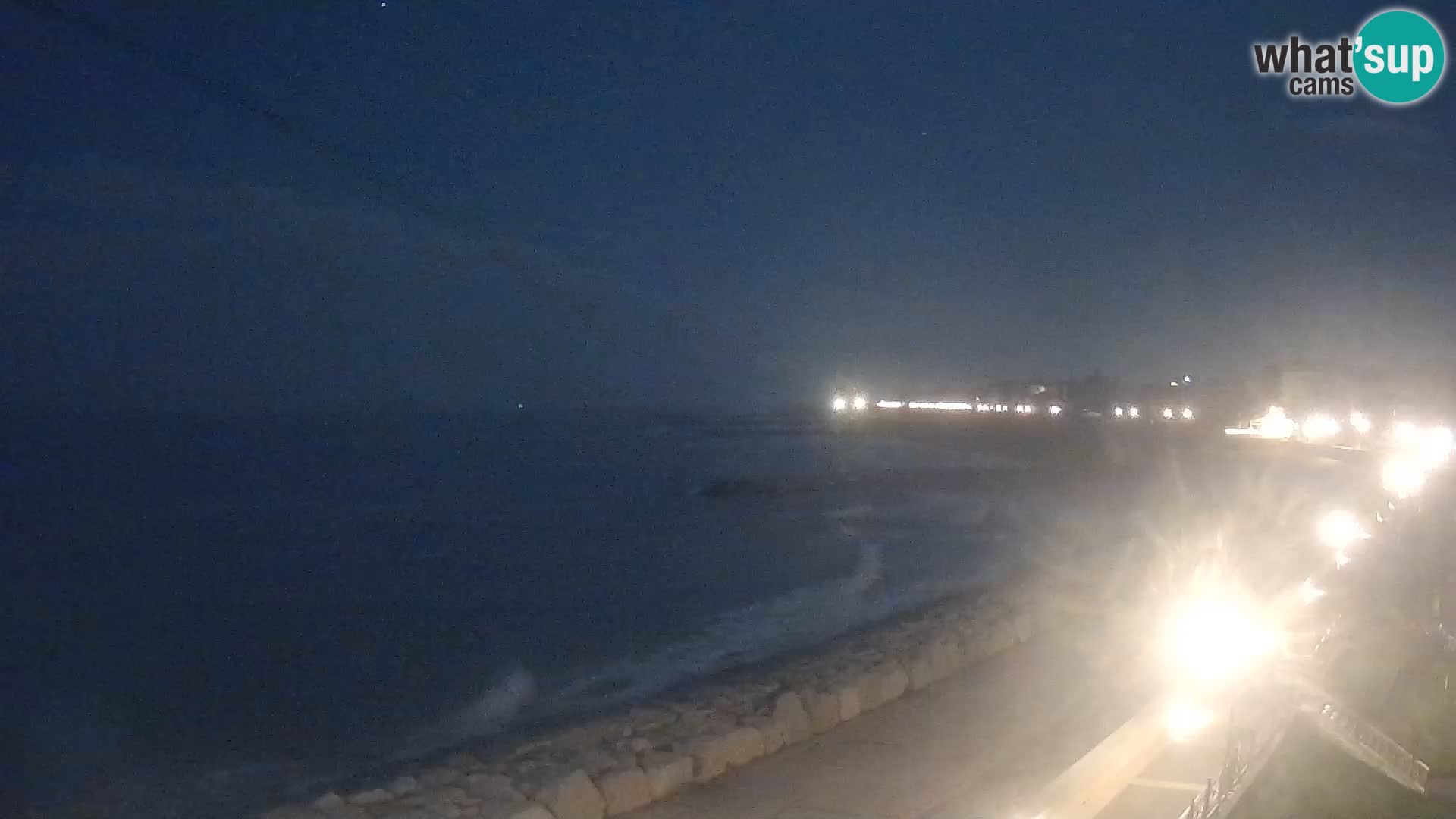 Webcam Caorle Ponente – Vue depuis les Marinai di Caorle