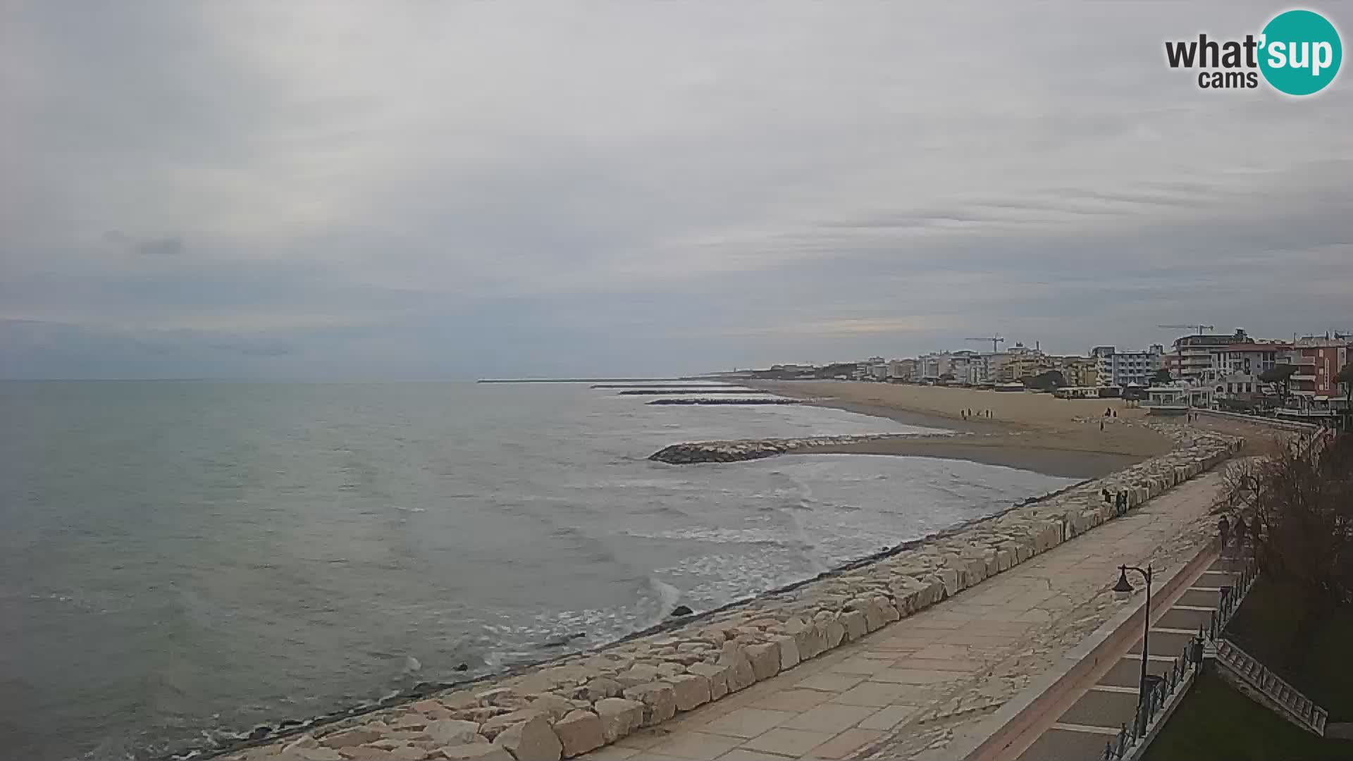 Kamera Caorle Ponente – Pogled iz “Marinai di Caorle”