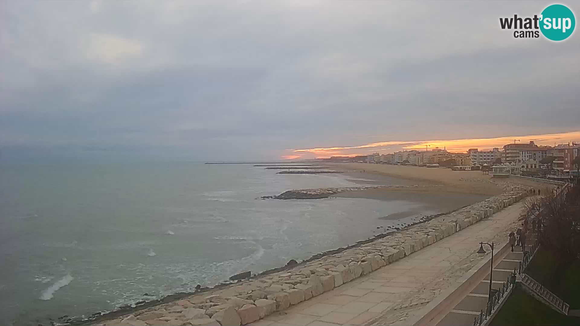 Webcam Caorle Ponente – View from Marinai di Caorle