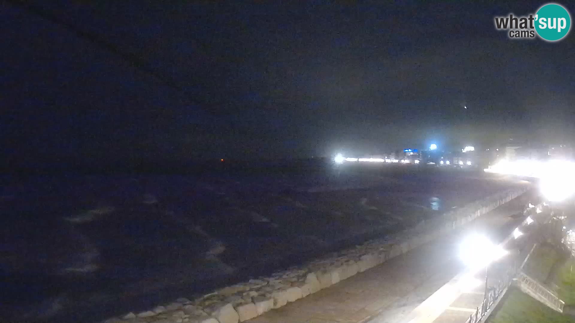 Webcam Caorle Ponente – Blick von Marinai di Caorle