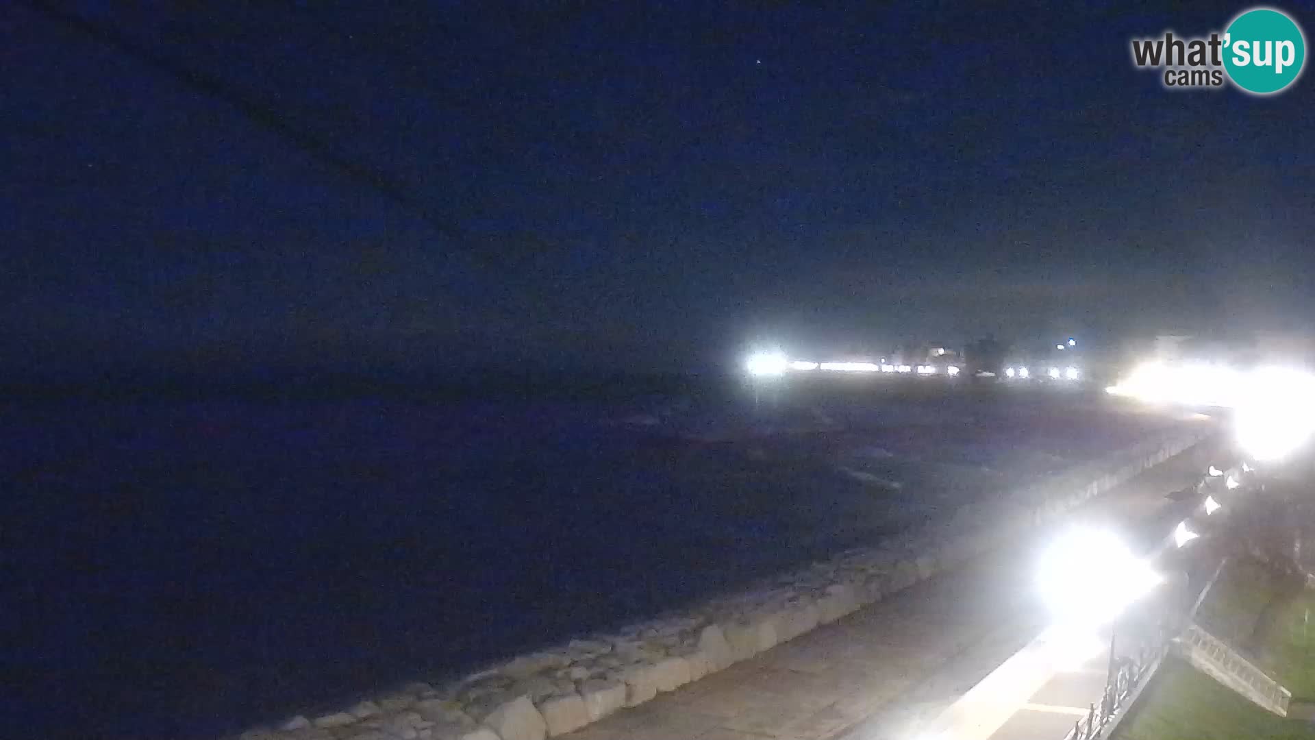 Webcam Caorle Ponente – Vue depuis les Marinai di Caorle