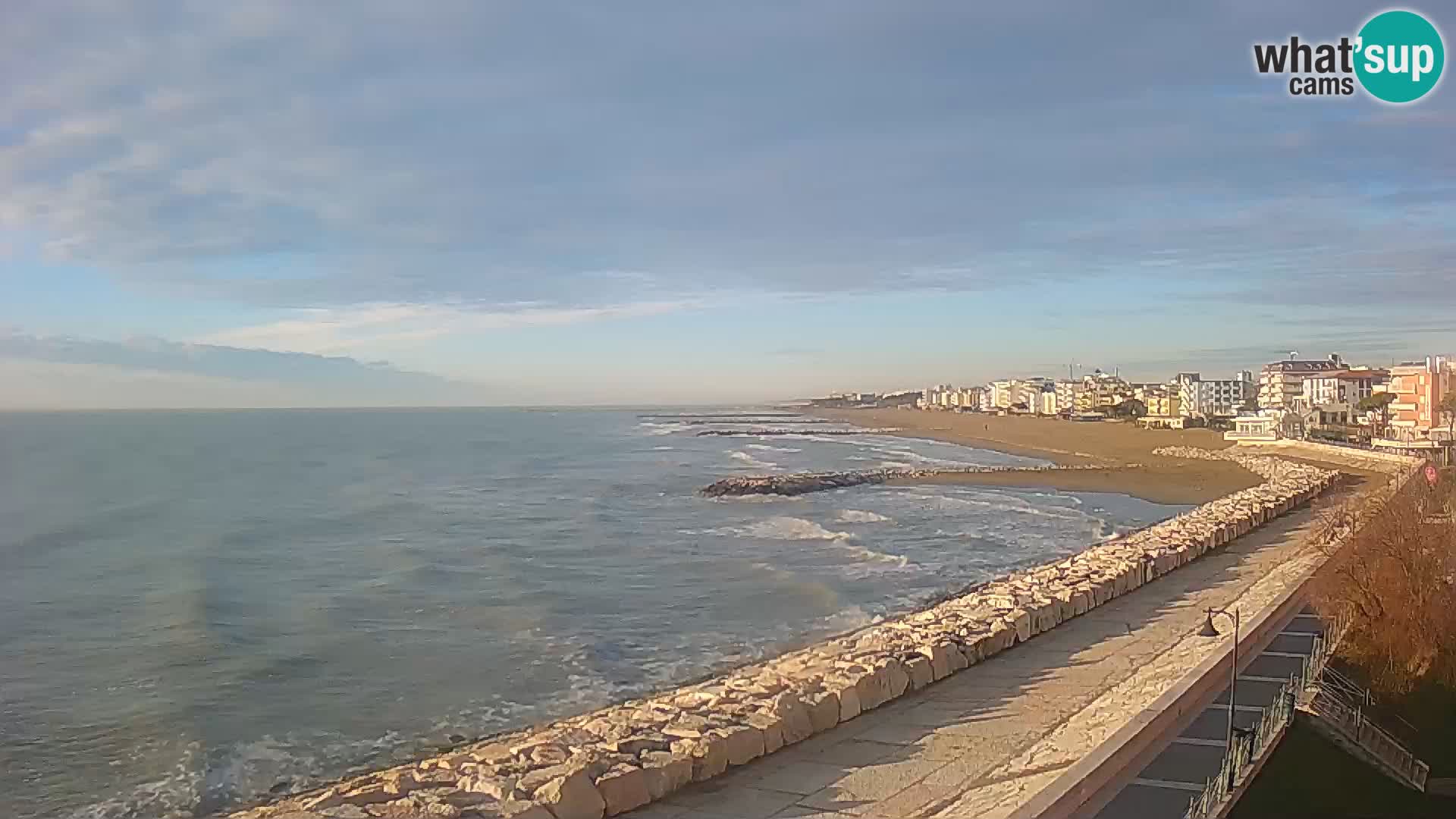 Kamera Caorle Ponente – Pogled iz “Marinai di Caorle”