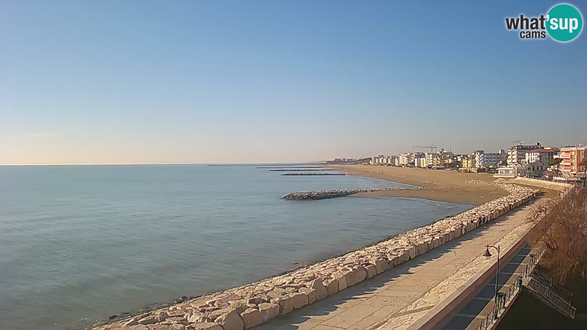 Webcam Caorle Ponente – panorama dall’ASS. Marinai di Caorle