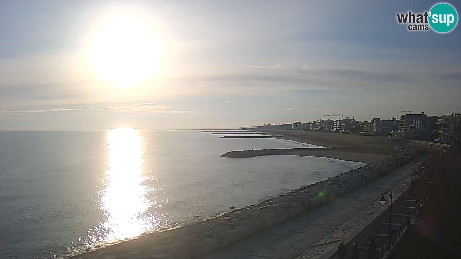 Webcam Caorle Ponente – View from Marinai di Caorle