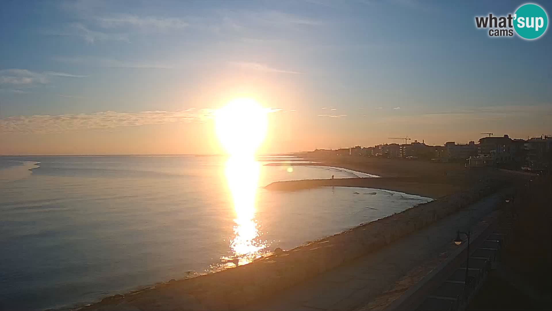 Webcam Caorle Ponente – Vista desde Marinai di Caorle