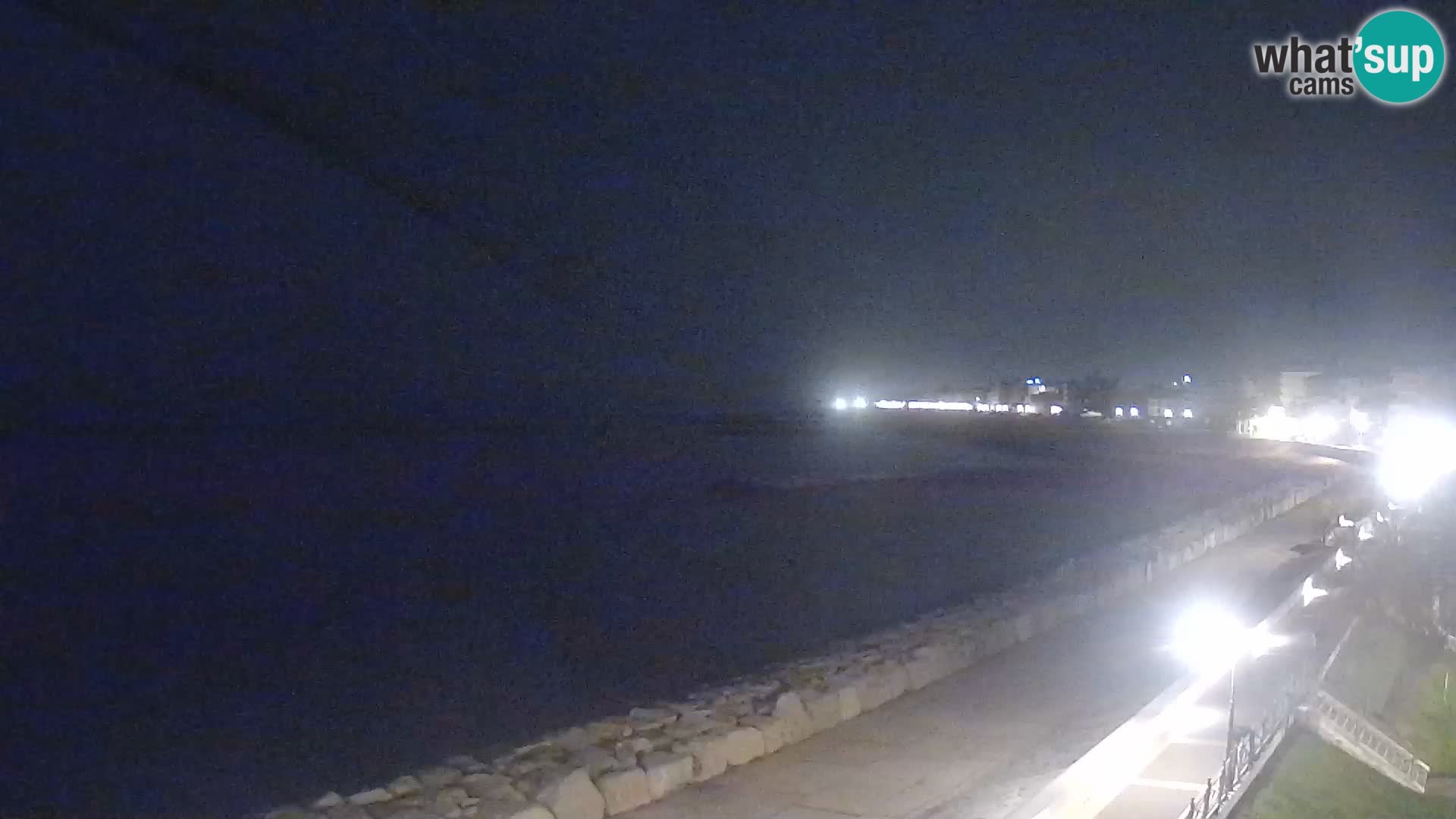 Webcam Caorle Ponente – Blick von Marinai di Caorle