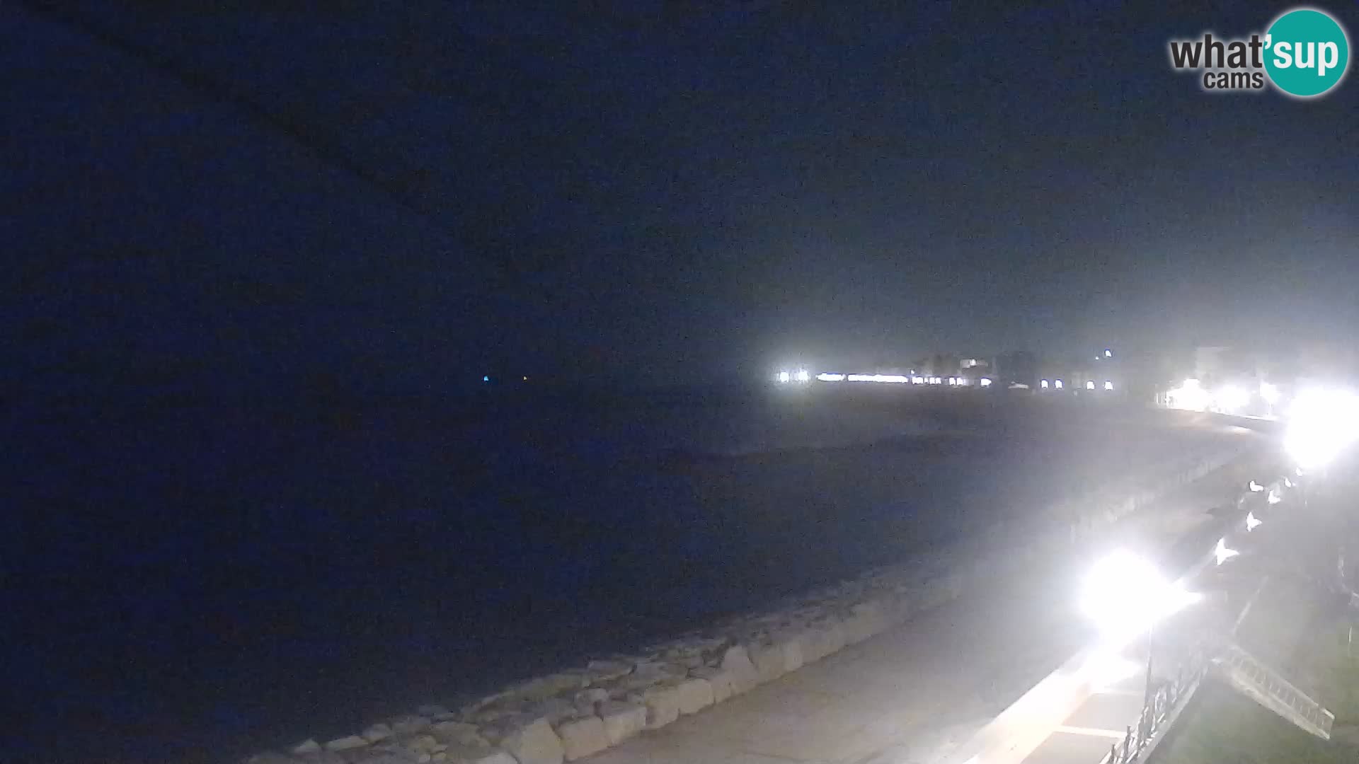 Webcam Caorle Ponente – Blick von Marinai di Caorle