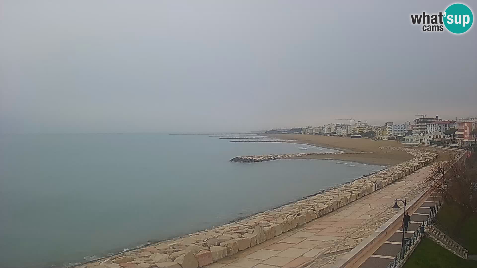 Webcam Caorle Ponente – Blick von Marinai di Caorle