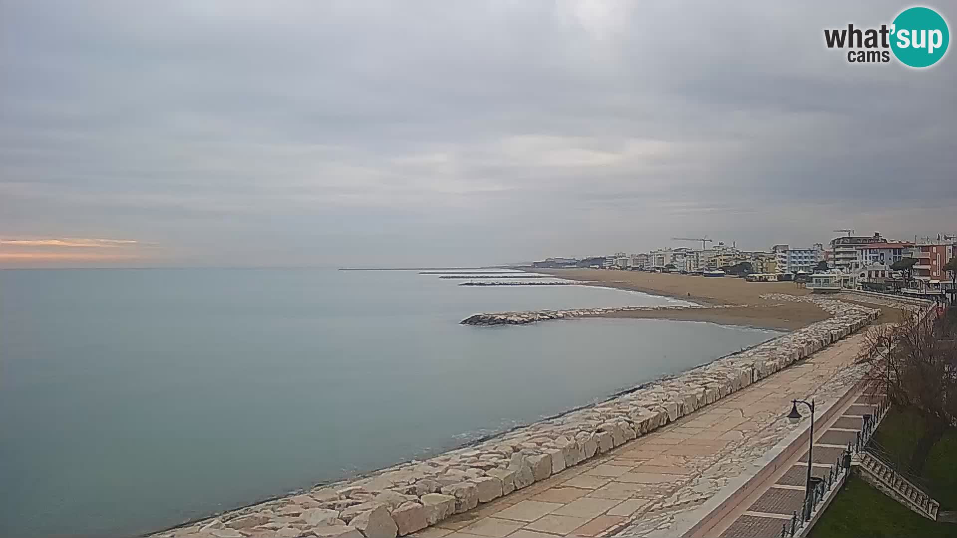 Webcam Caorle Ponente – Blick von Marinai di Caorle